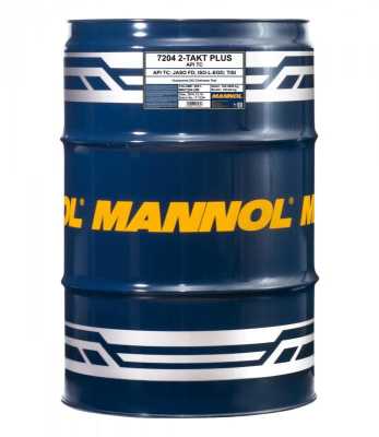 7204 Mannol (Маннол) 2 - TAKT PLUS 208 л. Полусинтетическое моторное масло 2T