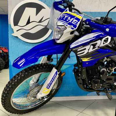 Мотоцикл кроссовый / эндуро Racer (Рейсер) RC300 - GY8X PANTHER синий с ПТС - купить с доставкой, по выгодной цене в интернет-магазине Мототека