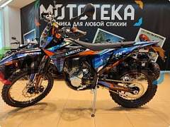 Техника в наличии! Мотоцикл кроссовый / эндуро Regulmoto (Регулмото) Norden чёрный/синий с ПТС