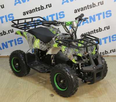 Купить Электроквадроцикл детский Avantis (Авантис) ATV Classic E 800W зелёный ананас (машинокомплект) в России в интернет-магазине Мототека: цена Электроквадроцикл детский Avantis (Авантис) ATV Classic E 800W зелёный ананас (машинокомплект) в каталоге Электроквадроциклы Avantis (Авантис) с доставкой по России