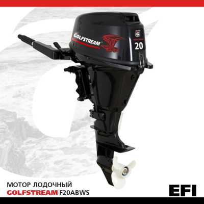 Лодочный мотор GOLFSTREAM (Гольфстрим) F20ABWS - EFI - купить с доставкой, по выгодной цене в интернет-магазине Мототека