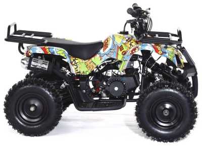 Квадроцикл детский Motax (Мотакс) ATV Mini Grizlik X - 16 [мех] цвет Бомбер (машинокомплект) - купить с доставкой, цены в интернет-магазине Мототека