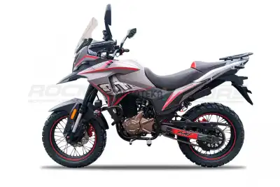 Мотоцикл кроссовый / эндуро ROCKOT (Рокот) DAKAR (Дакар) 250 (171YMM, серый/красный, ЭПТС) - купить с доставкой, по выгодной цене в интернет-магазине Мототека