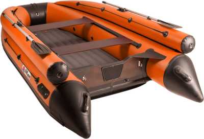 Лодка ПВХ SMarine (Смарин) AIR FBMAX - 360 (оранжевый/чёрный) - купить с доставкой, по выгодной цене в интернет-магазине Мототека