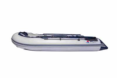 Лодка ПВХ SMarine (Смарин) SDP MAX - 380 (серый/синий) - купить с доставкой, по выгодной цене в интернет-магазине Мототека