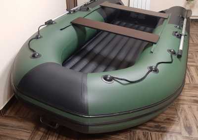 Лодка ПВХ Ривьера Компакт 3600 НДНД зелёный/чёрный - купить с доставкой, по выгодной цене в интернет-магазине Мототека