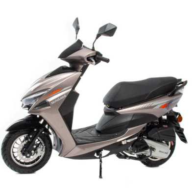 Скутер MotoLand (Мотолэнд) FC 150 (WY150) (2022) серый с ПТС - купить с доставкой, по выгодной цене в интернет-магазине Мототека