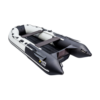 Лодка ПВХ Ривьера Компакт 3200 НДНД графит/чёрный - купить с доставкой, по выгодной цене в интернет-магазине Мототека