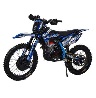Мотоцикл кроссовый / эндуро MotoLand (Мотолэнд) 300 XT300 HS (175FMM 4V) синий - купить с доставкой, по выгодной цене в интернет-магазине Мототека