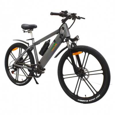 Электровелосипед GreenCamel (ГринКэмел) Рейнджер (R26 500W 48V 10Ah) Alum, Magn, 6скор Серый