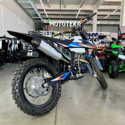 Мотоцикл кроссовый / эндуро Zuumav (Зуумав) K8 CB-300F синий - купить с доставкой, по выгодной цене в интернет-магазине Мототека
