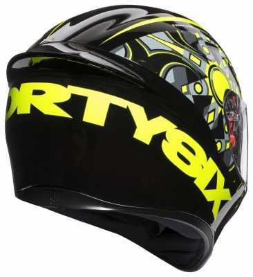 Шлем мото интеграл AGV (АГВ) K-1 TOP Flavum 46 MS - купить с доставкой, цены в интернет-магазине Мототека