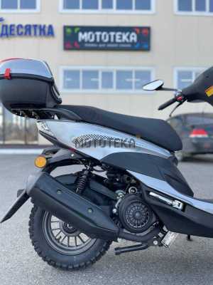 Скутер Мотомир Jogger серый - купить с доставкой, по выгодной цене в интернет-магазине Мототека