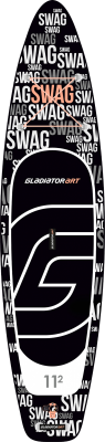 Надувная доска для sup - бординга Gladiator (Гладиатор) SWAG 11.2 (2021) - купить с доставкой, по выгодной цене в интернет-магазине Мототека