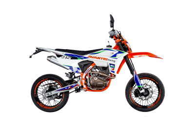 Мотоцикл кроссовый / эндуро Avantis (Авантис) A5 Motard (PR250/172FMM - 5) 2022 с ПТС - купить с доставкой, по выгодной цене в интернет-магазине Мототека