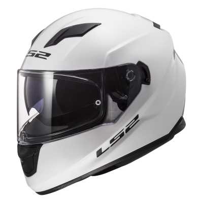 Шлем мото LS2 (ЛС2) FF320 STREAM EVO Solid белый XL - купить с доставкой, цены в интернет-магазине Мототека