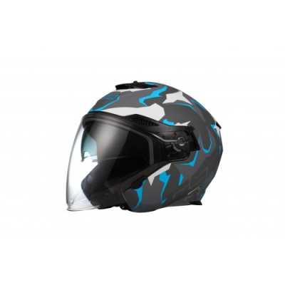 Шлем мото открытый GSB G - 263 BLUE CAMO
