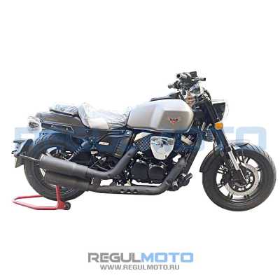 Мотоцикл дорожный Regulmoto (Регулмото) V BOB чёрный с ПТС - купить с доставкой, по выгодной цене в интернет-магазине Мототека