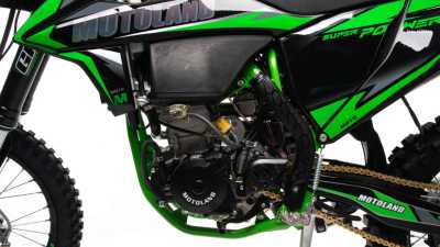 Мотоцикл кроссовый / эндуро MotoLand (Мотолэнд) FX 450 NC (194MQ) зеленый - купить с доставкой, по выгодной цене в интернет-магазине Мототека