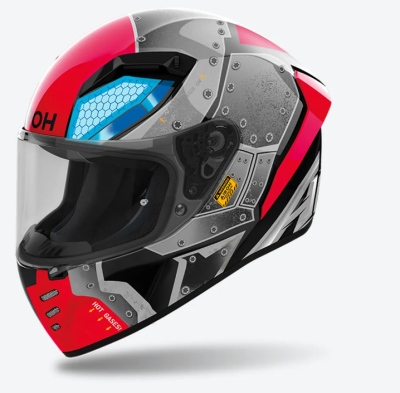 Шлем мото интеграл Airoh (Айрох) CONNOR BOT Glossy L - купить с доставкой, цены в интернет-магазине Мототека