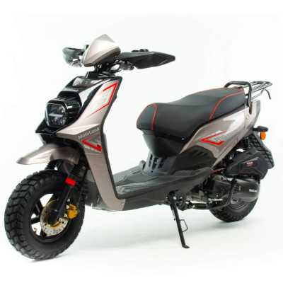 Скутер MotoLand (Мотолэнд) MATRIX 150 серый с ПТС - купить с доставкой, по выгодной цене в интернет-магазине Мототека