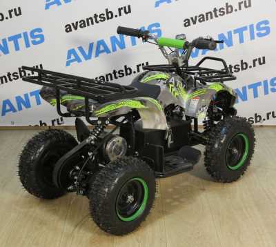 Купить Электроквадроцикл детский Avantis (Авантис) ATV Classic E 800W зелёный ананас (машинокомплект) в России в интернет-магазине Мототека: цена Электроквадроцикл детский Avantis (Авантис) ATV Classic E 800W зелёный ананас (машинокомплект) в каталоге Электроквадроциклы Avantis (Авантис) с доставкой по России