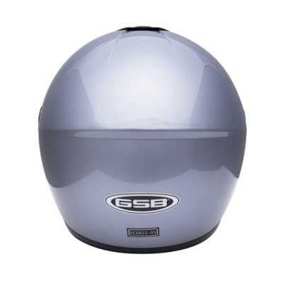 Шлем интеграл GSB G - 349 GREY MET - купить с доставкой, цены в интернет-магазине Мототека
