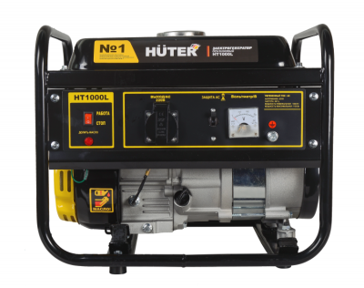 Электрогенератор бензиновый Huter (Хутер) HT 1000 L - купить с доставкой, по выгодной цене в интернет-магазине Мототека