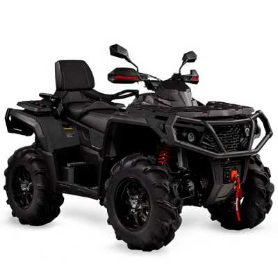 Квадроцикл AODES (Аодес) Pathcross ATV650L PRO EPS двухместный черный с ПСМ - купить с доставкой, цены в интернет-магазине Мототека