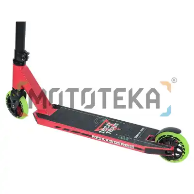 Самокат трюковый Tech Team (Теч Тим) DukeR 202 red 1/4 - купить с доставкой, по выгодной цене в интернет-магазине Мототека