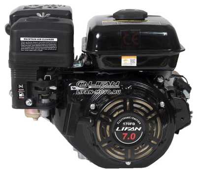 Двигатель LIFAN (Лифан) 170FD D19 - купить с доставкой, по выгодной цене в интернет-магазине Мототека