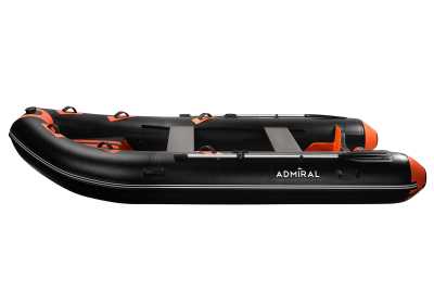 Лодка РИБ (RIB) Admiral (Адмирал) 380 - сине-черная - купить с доставкой, по выгодной цене в интернет-магазине Мототека