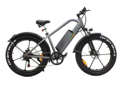 Электровелосипед GreenCamel (ГринКэмел) Хищник (R26FAT 500W 48V 10Ah) Алюм, 6скор Серый