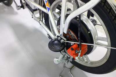 Электровелосипед GreenCamel (ГринКэмел) Транк-18 (R18 350W 48V 10Ah) Алюм Серебристый