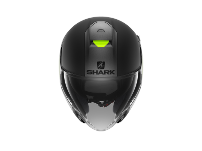 Шлем мото открытый Shark (Шарк) CITYCRUISER KARONN MAT Antracite/Yellow/Black XS - купить с доставкой, цены в интернет-магазине Мототека