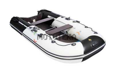 Лодка ПВХ Ривьера Компакт 3200 СК светло-серый/чёрный - купить с доставкой, по выгодной цене в интернет-магазине Мототека