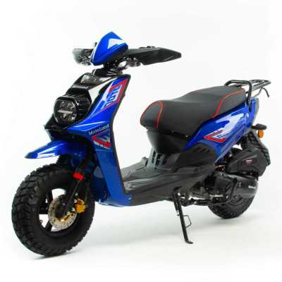 Скутер MotoLand (Мотолэнд) MATRIX 150 синий с ПТС - купить с доставкой, по выгодной цене в интернет-магазине Мототека