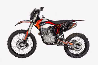 Мотоцикл кроссовый / эндуро Avantis (Авантис) A3 (CB250-F/172FMM-3A) 2022 чёрный/оранжевый - купить с доставкой, по выгодной цене в интернет-магазине Мототека