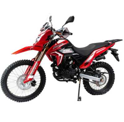 Мотоцикл кроссовый / эндуро MotoLand (Мотолэнд) GL250 ENDURO (172FMM-5/PR250) (XL250-В) красный с ПТС - купить с доставкой, по выгодной цене в интернет-магазине Мототека