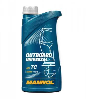 7208 Mannol (Маннол) OUTBOARD UNIVERSAL 1 л. Минеральное моторное масло 2Т