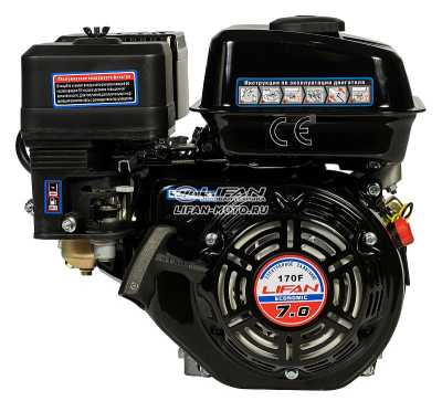 Двигатель LIFAN (Лифан)170F Eco D20 - купить с доставкой, по выгодной цене в интернет-магазине Мототека