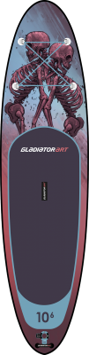 Надувная доска для sup - бординга Gladiator (Гладиатор) RIDE 10.6 (2021) - купить с доставкой, по выгодной цене в интернет-магазине Мототека