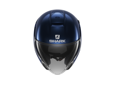 Шлем мото открытый Shark (Шарк) CITYCRUISER DUAL BLANK Blue XS - купить с доставкой, цены в интернет-магазине Мототека