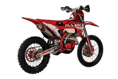 Мотоцикл кроссовый / эндуро Hasky (Хаски) F7 182 NM Racing красный/белый - купить с доставкой, по выгодной цене в интернет-магазине Мототека