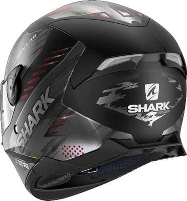 Шлем мото интеграл Shark (Шарк) SKWAL 2 VENGER MAT Black/Anthracite/Red XL - купить с доставкой, цены в интернет-магазине Мототека