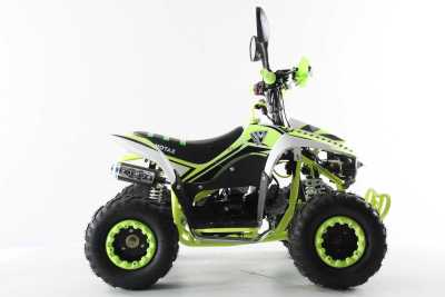 Квадроцикл детский Motax (Мотакс) ATV Mikro 110 белый/зелёный (машинокомплект) - купить с доставкой, цены в интернет-магазине Мототека